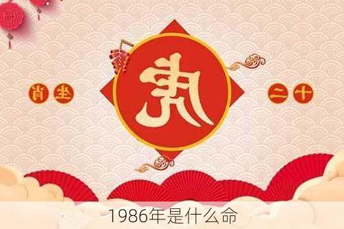 1986年是什么命