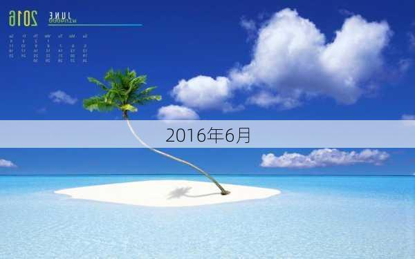 2016年6月