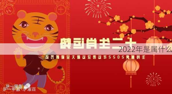 2022年是属什么