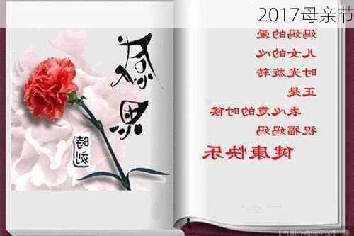 2017母亲节