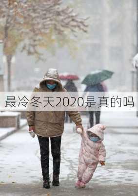 最冷冬天2020是真的吗