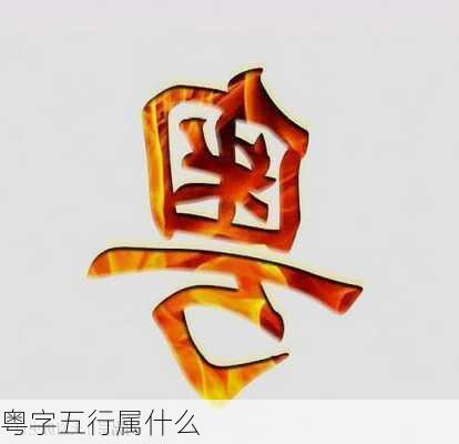 粤字五行属什么