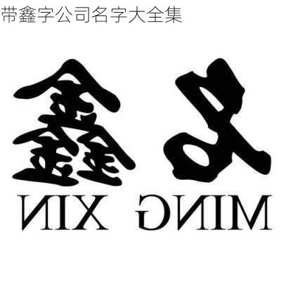 带鑫字公司名字大全集