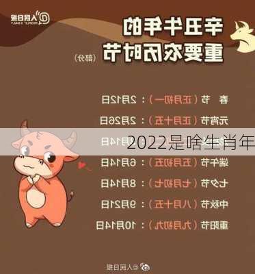 2022是啥生肖年