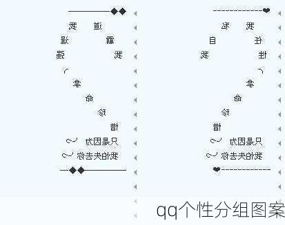 qq个性分组图案