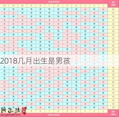 2018几月出生是男孩