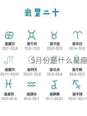 5月份是什么星座