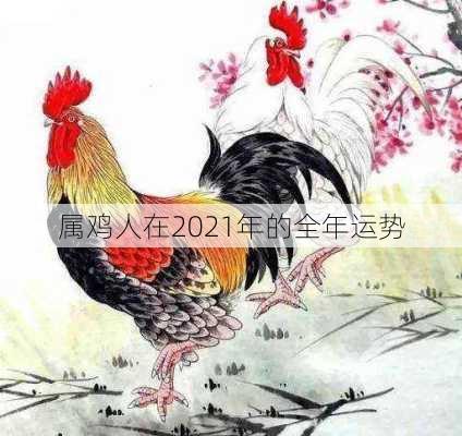 属鸡人在2021年的全年运势