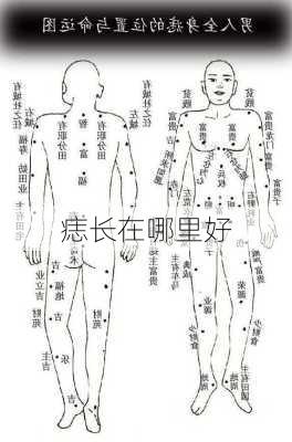 痣长在哪里好