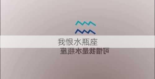 我恨水瓶座