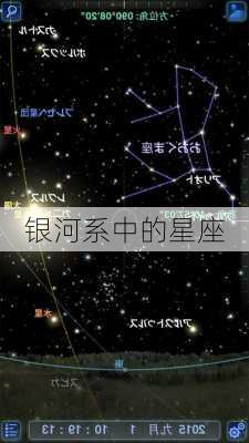 银河系中的星座