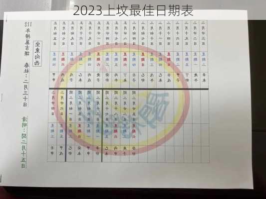 2023上坟最佳日期表