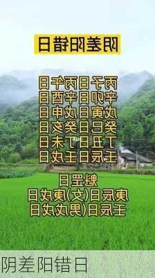 阴差阳错日