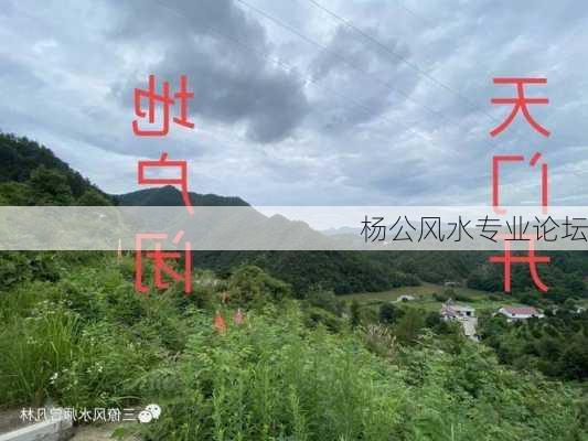 杨公风水专业论坛