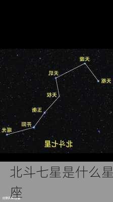 北斗七星是什么星座