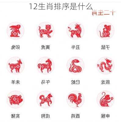 12生肖排序是什么