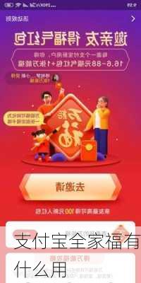 支付宝全家福有什么用