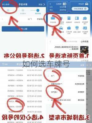 如何选车牌号
