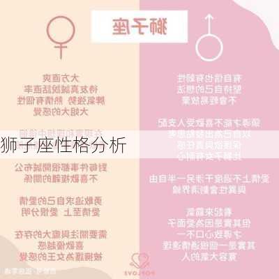 狮子座性格分析