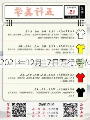 2021年12月17日五行穿衣