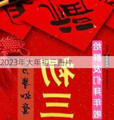 2023年大年初三图片