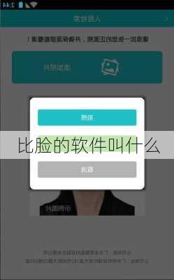 比脸的软件叫什么