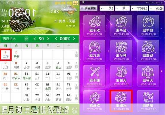 正月初二是什么星座
