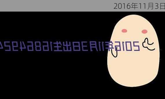 2016年11月3日