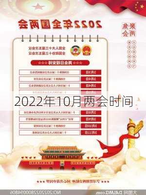 2022年10月两会时间