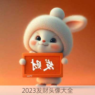 2023发财头像大全