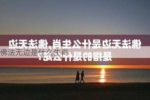 佛法无边是什么生肖