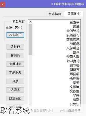 取名系统