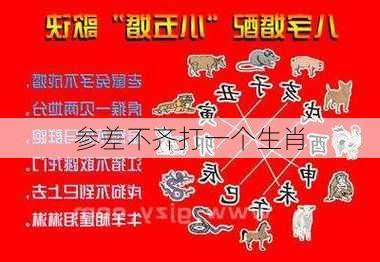 参差不齐打一个生肖