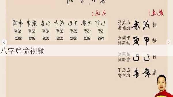 八字算命视频