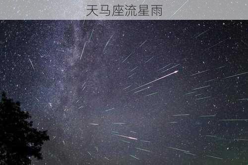 天马座流星雨