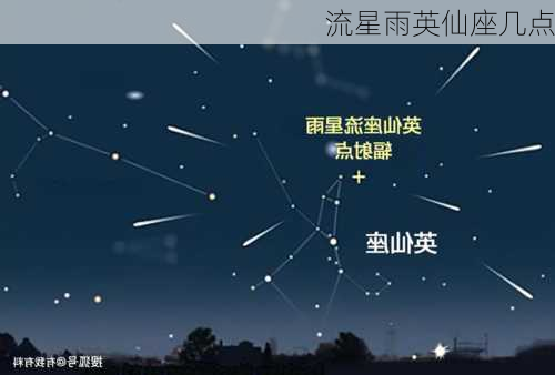 流星雨英仙座几点